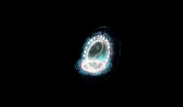 AN攻击特效素材，太极剑法施法