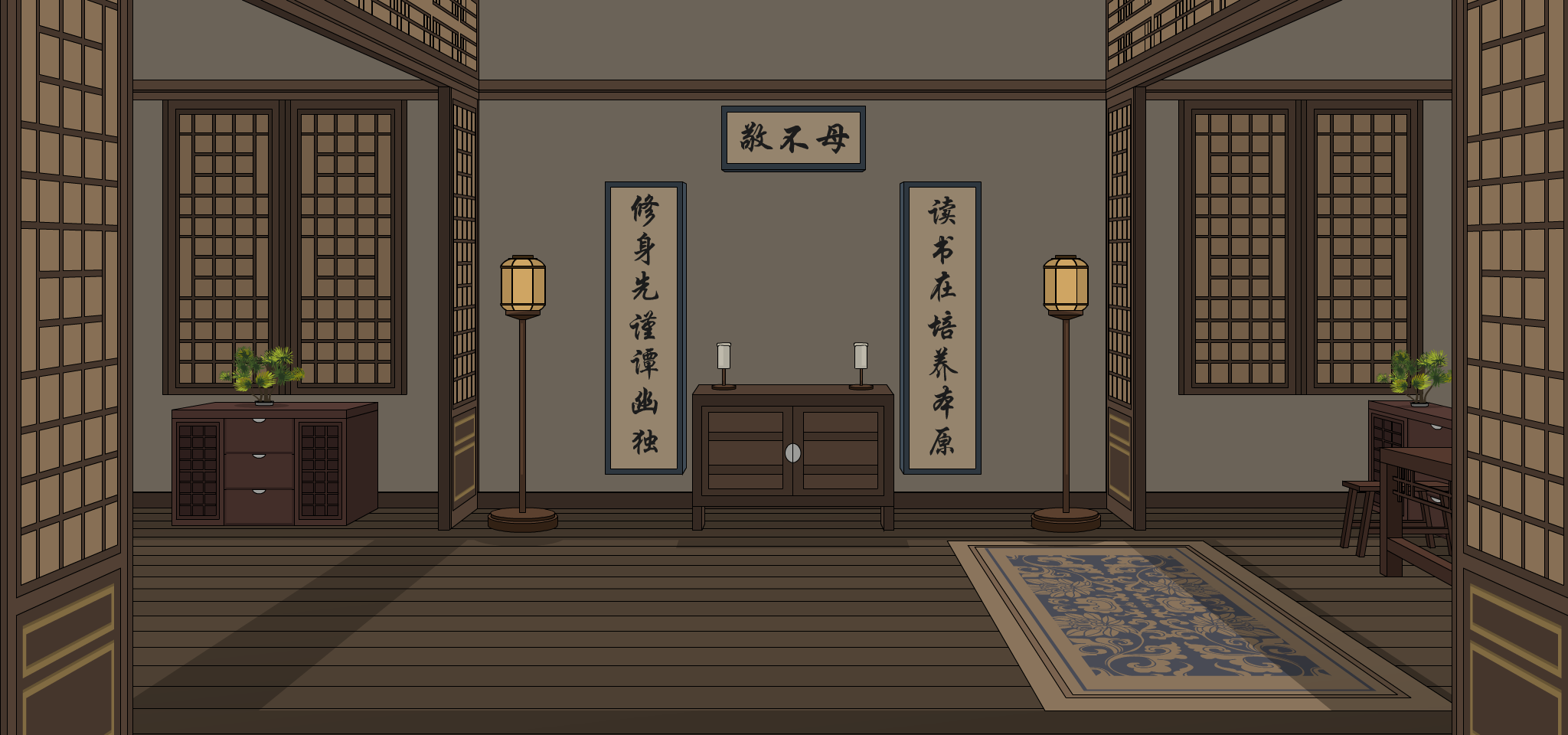 后殿-侧