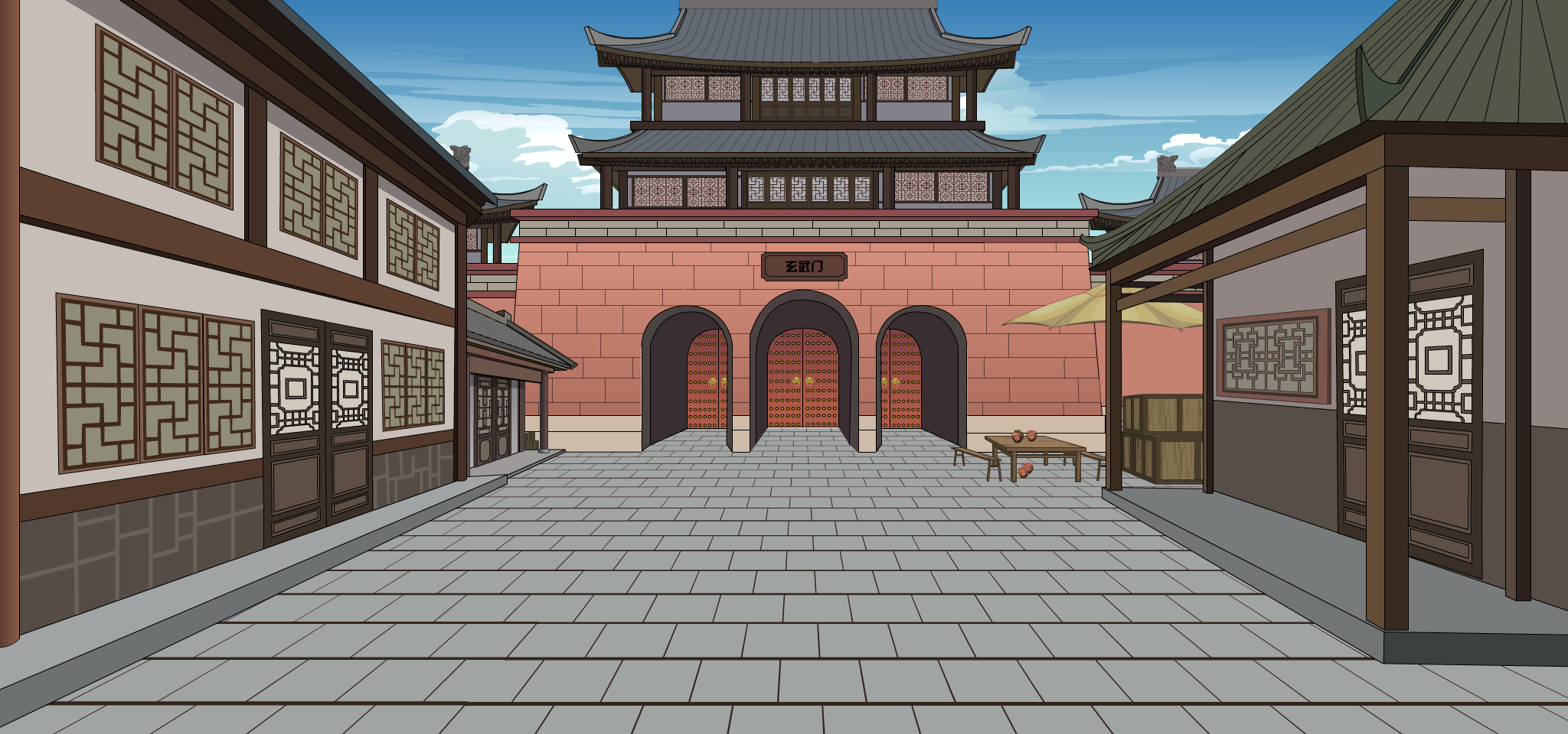 城门-内