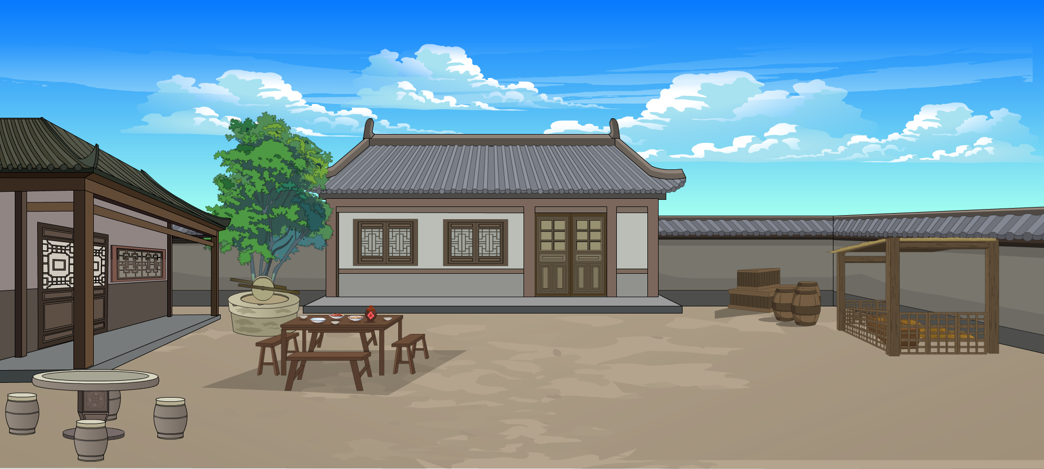 院子