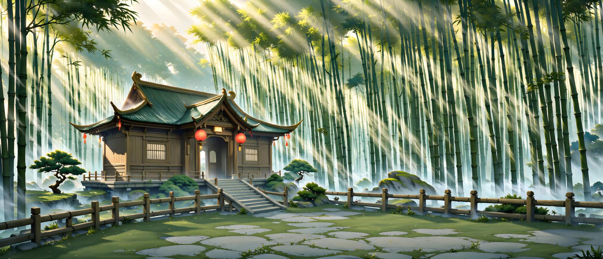 竹林小屋1