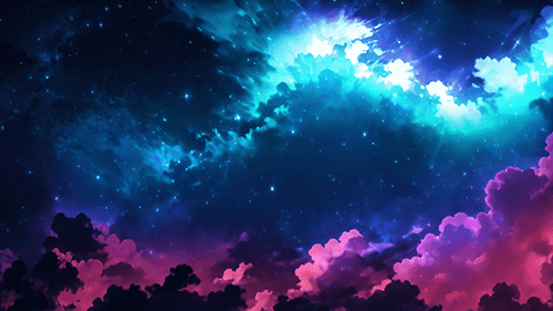 黑色的天空