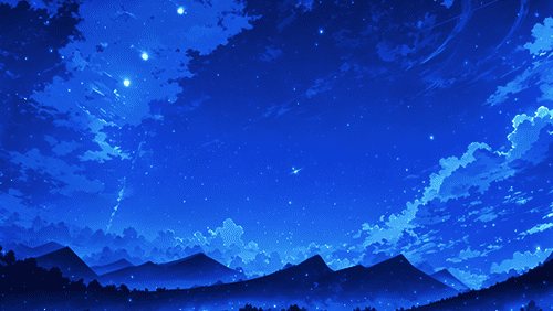 夜晚的天空