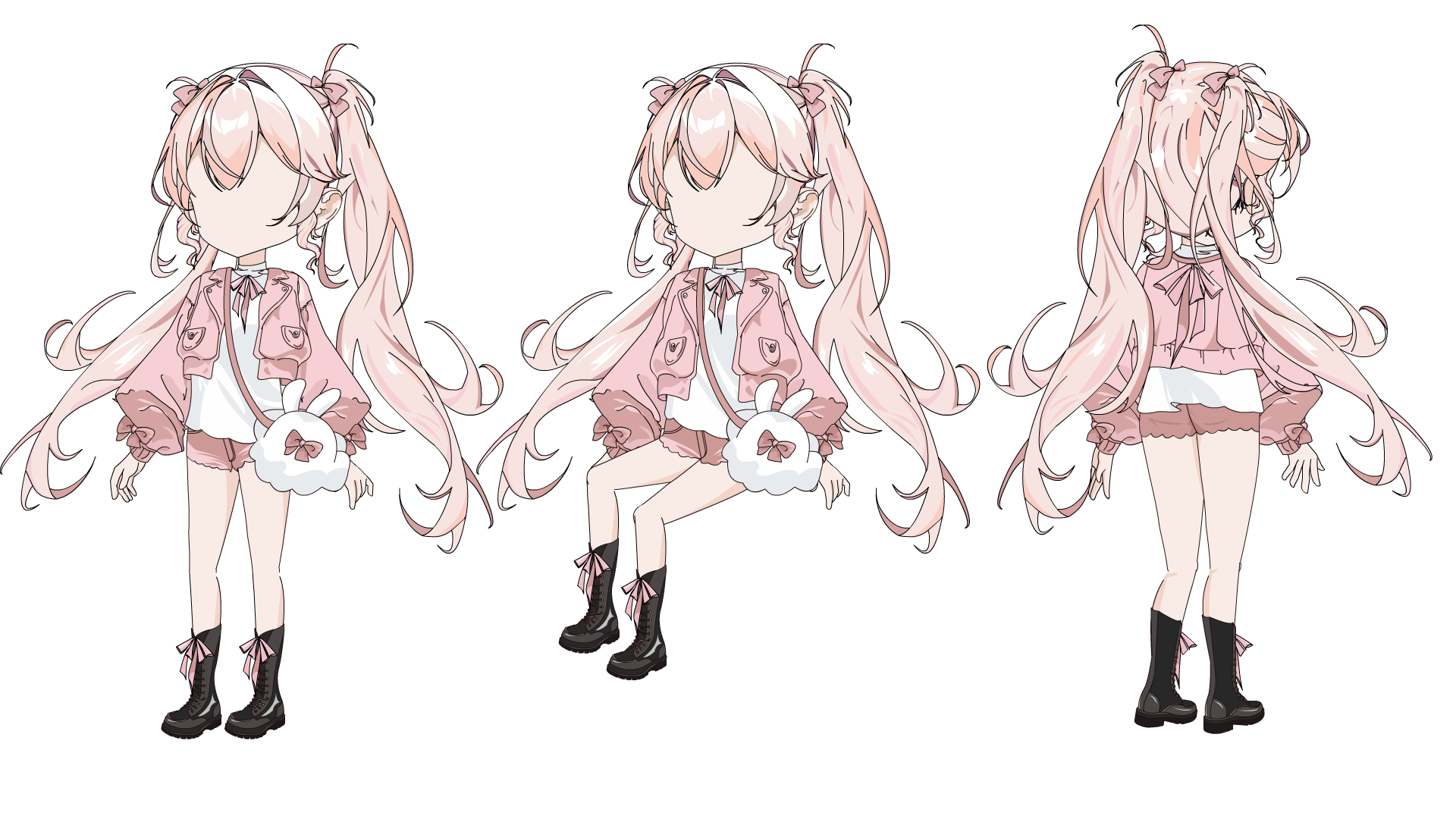 可爱女