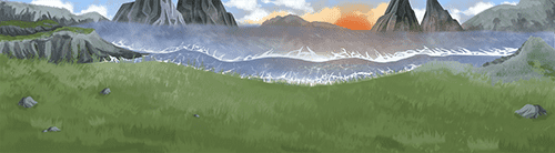 草地河流 7