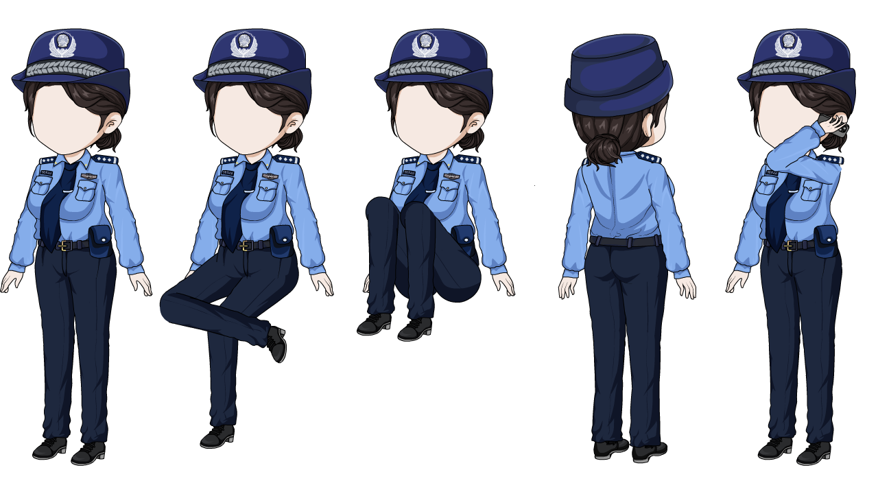 女警察
