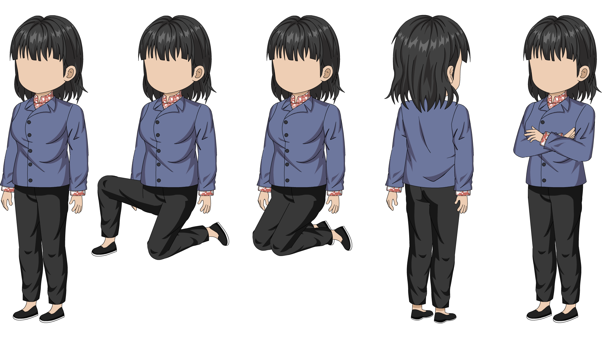 女青年1