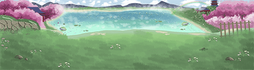 草地湖泊