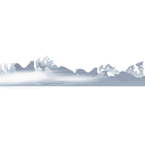 远处的雪山