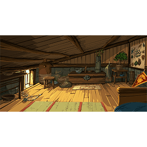 木屋 阁楼