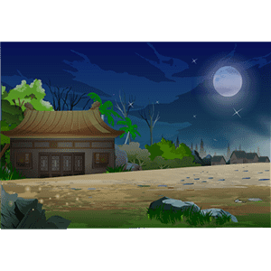 月夜小屋