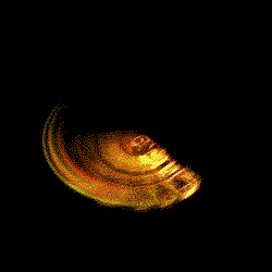 金红色刀光