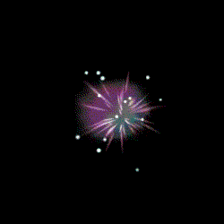 打斗碰撞光芒