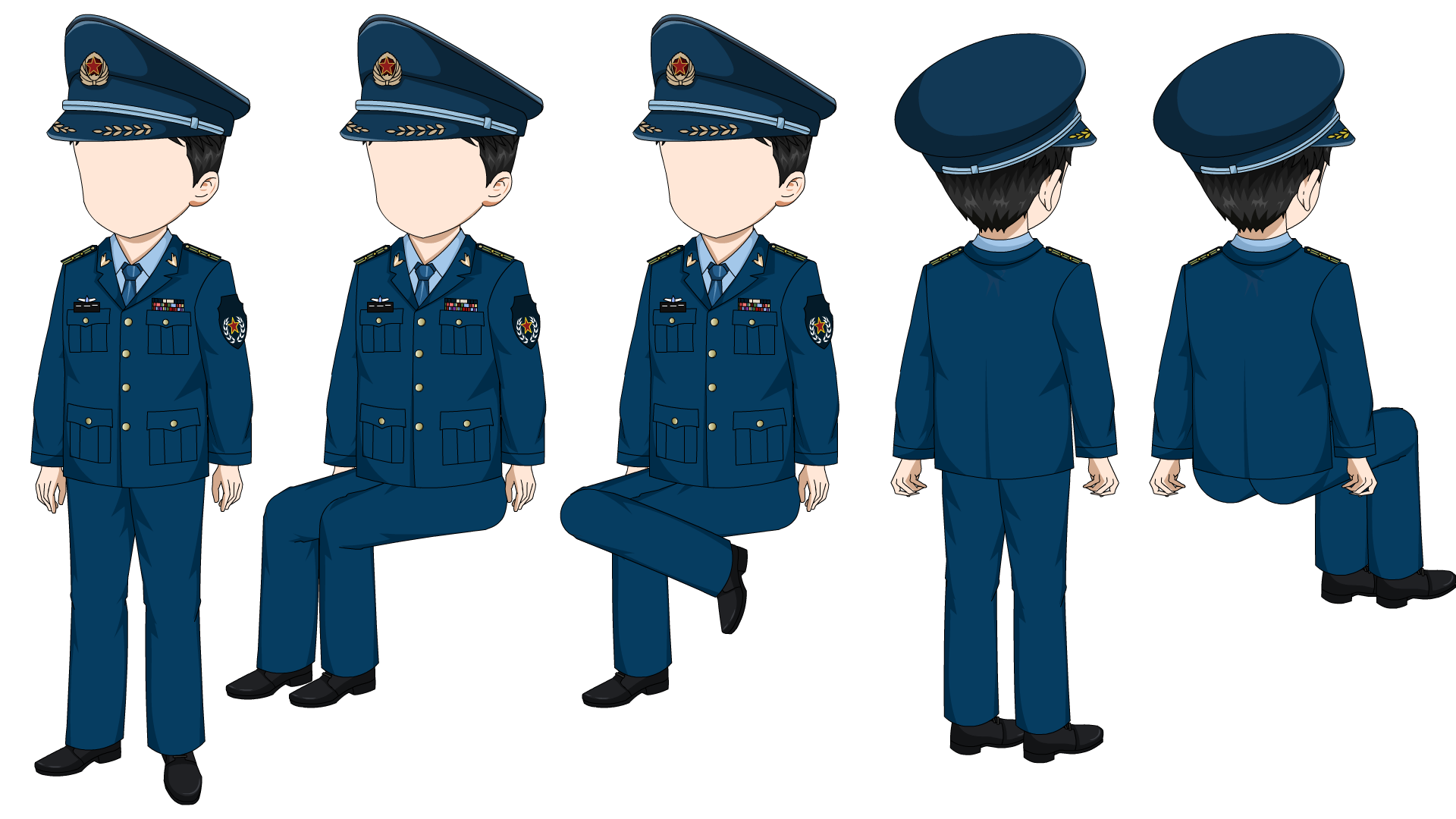 空军常服男