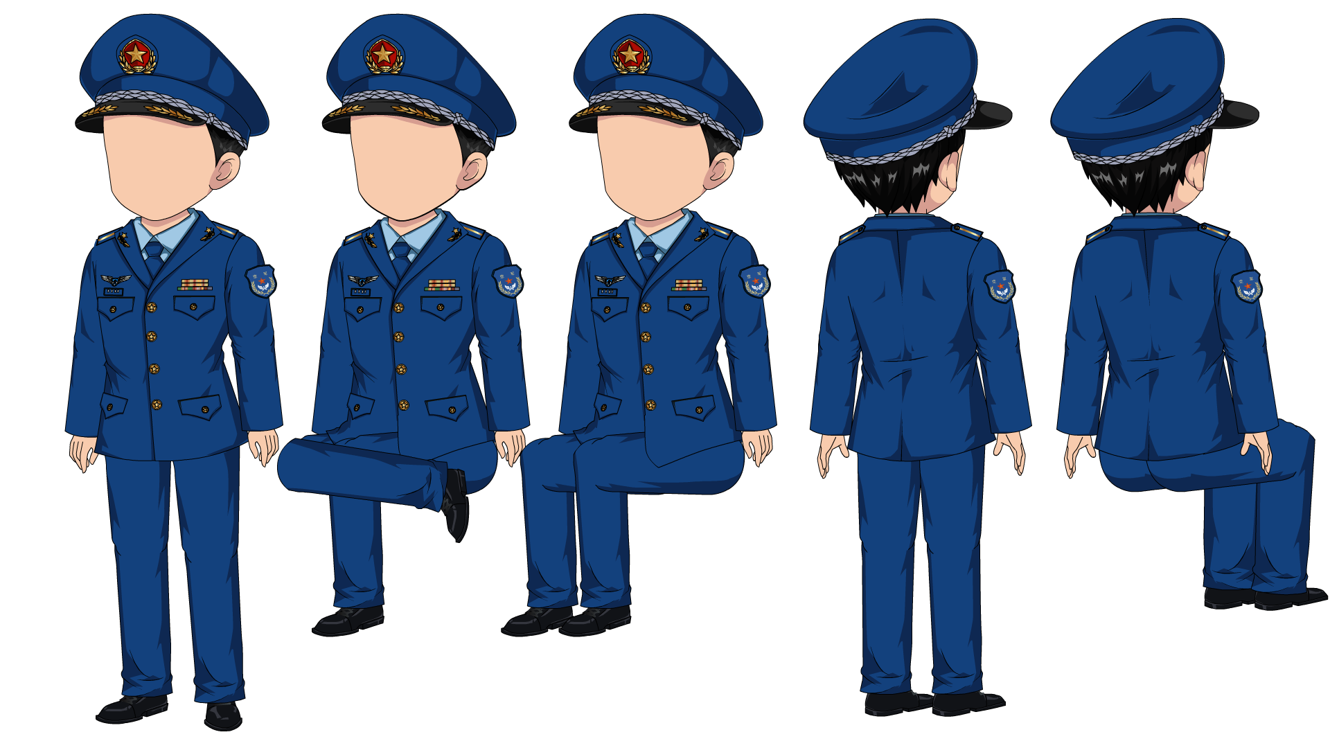 空军常服男1