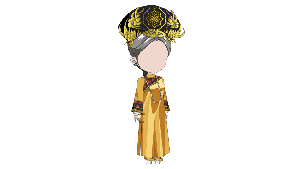 古装人物带万能动作180