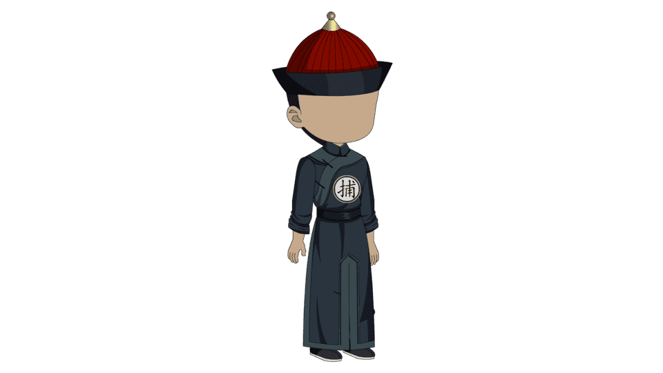 古装人物带万能动作206