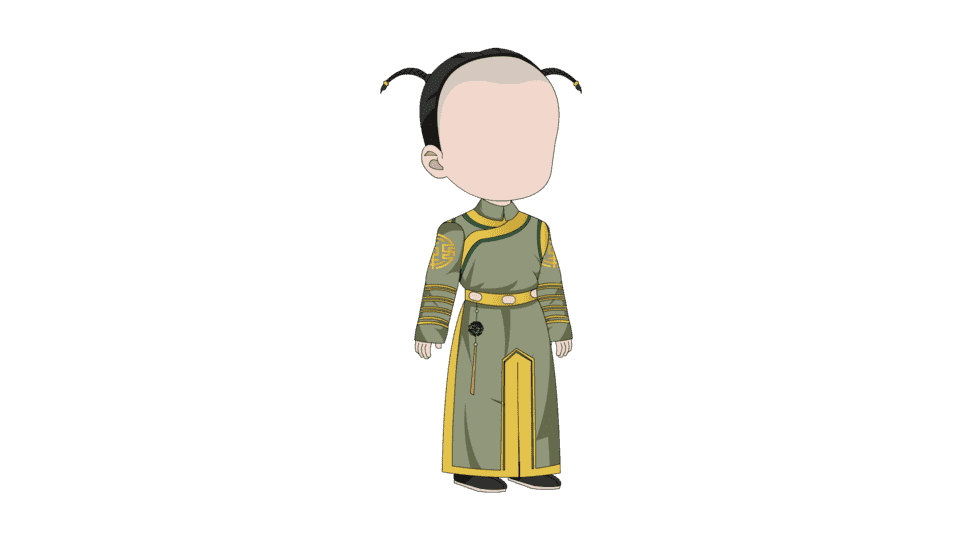 古装人物带万能动作212