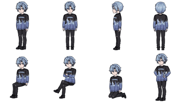 都市男人物含动作5