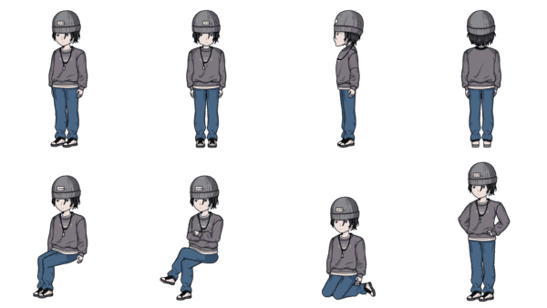 都市男人物含动作6