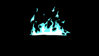 AN格式素材，蓝火