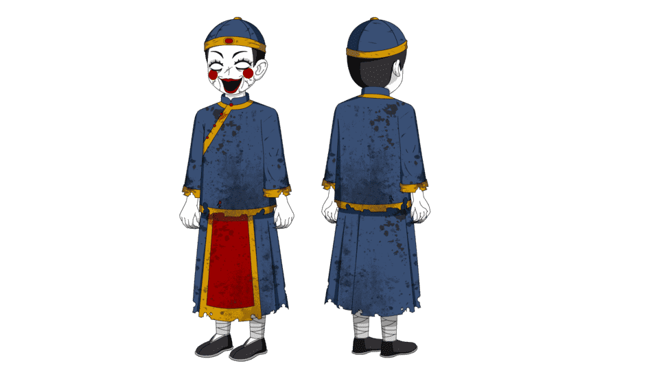纸人男