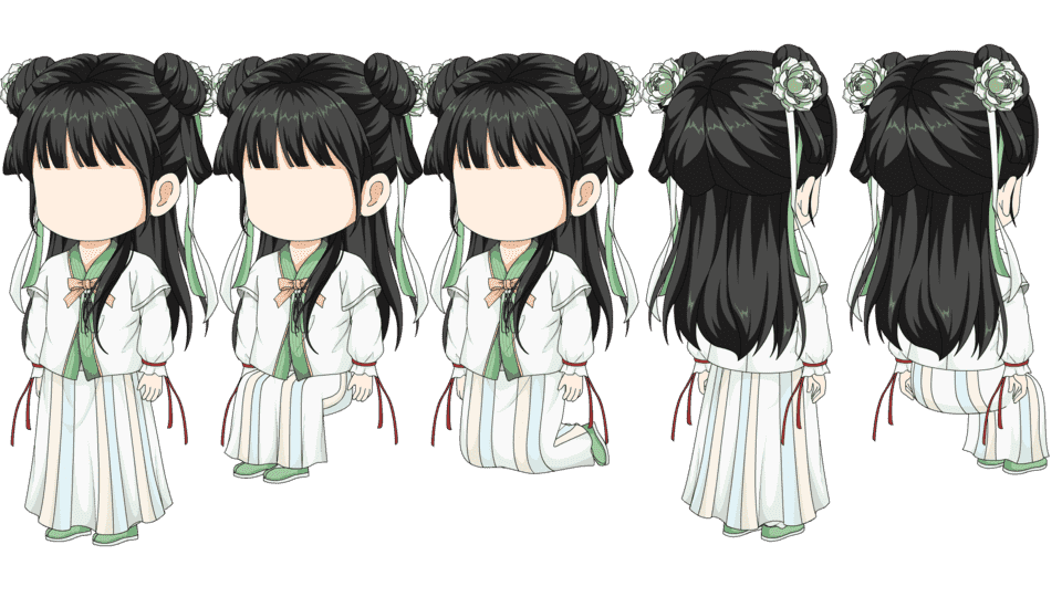 女孩萌娃