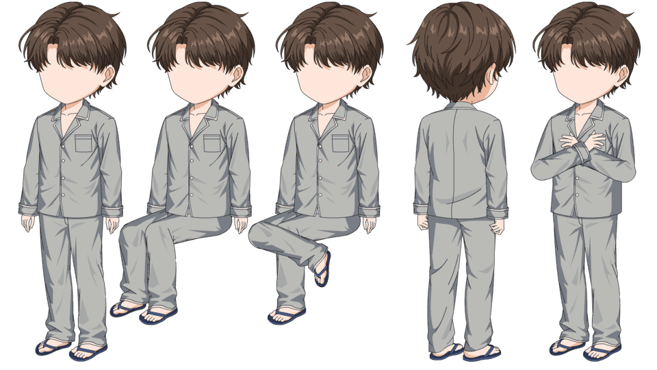 睡衣男