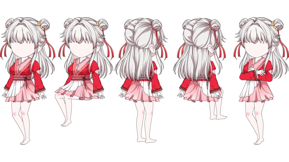俏皮美女