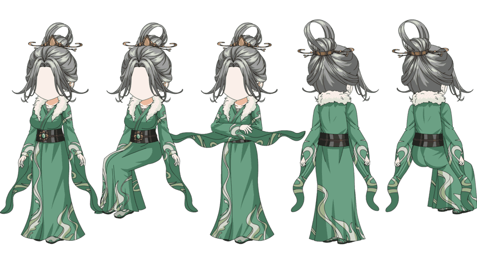 绿衣女长老