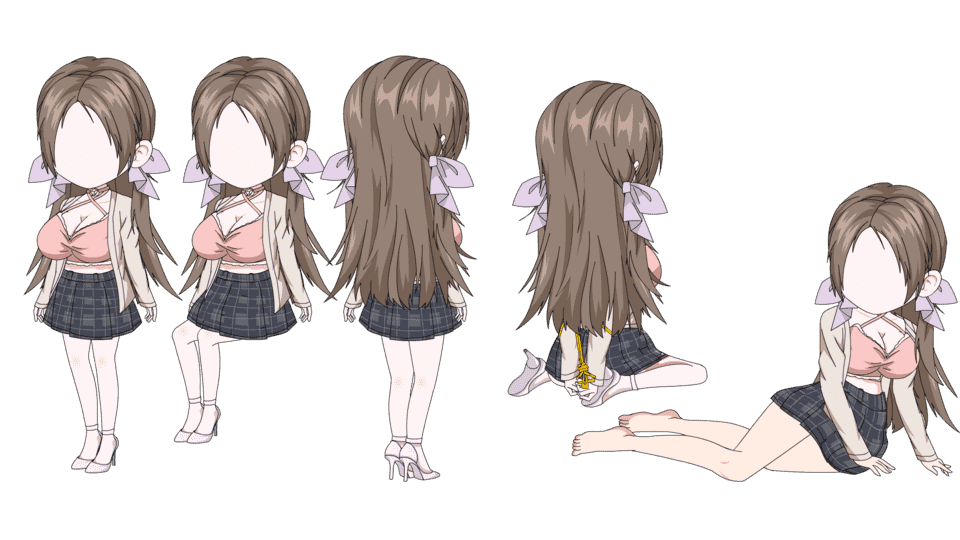 大胸女孩