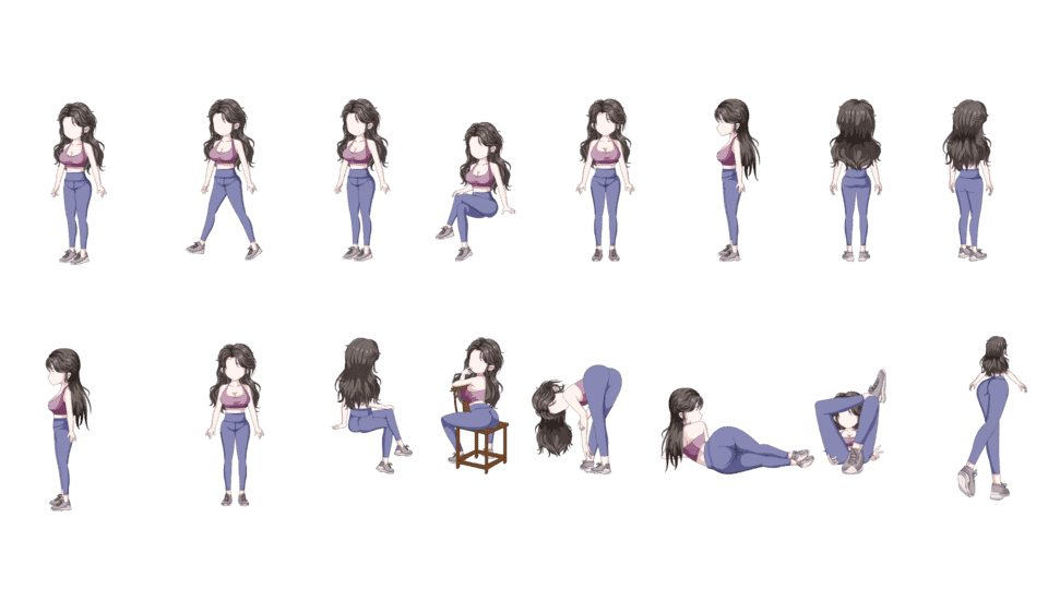 瑜伽裤女