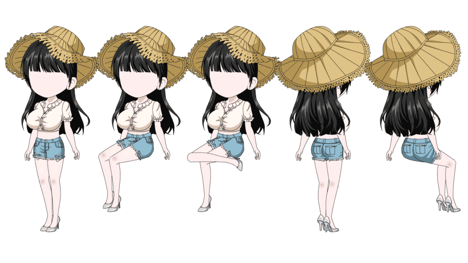 阳光女
