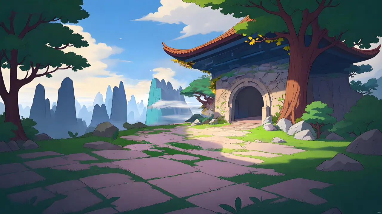 宗门后山