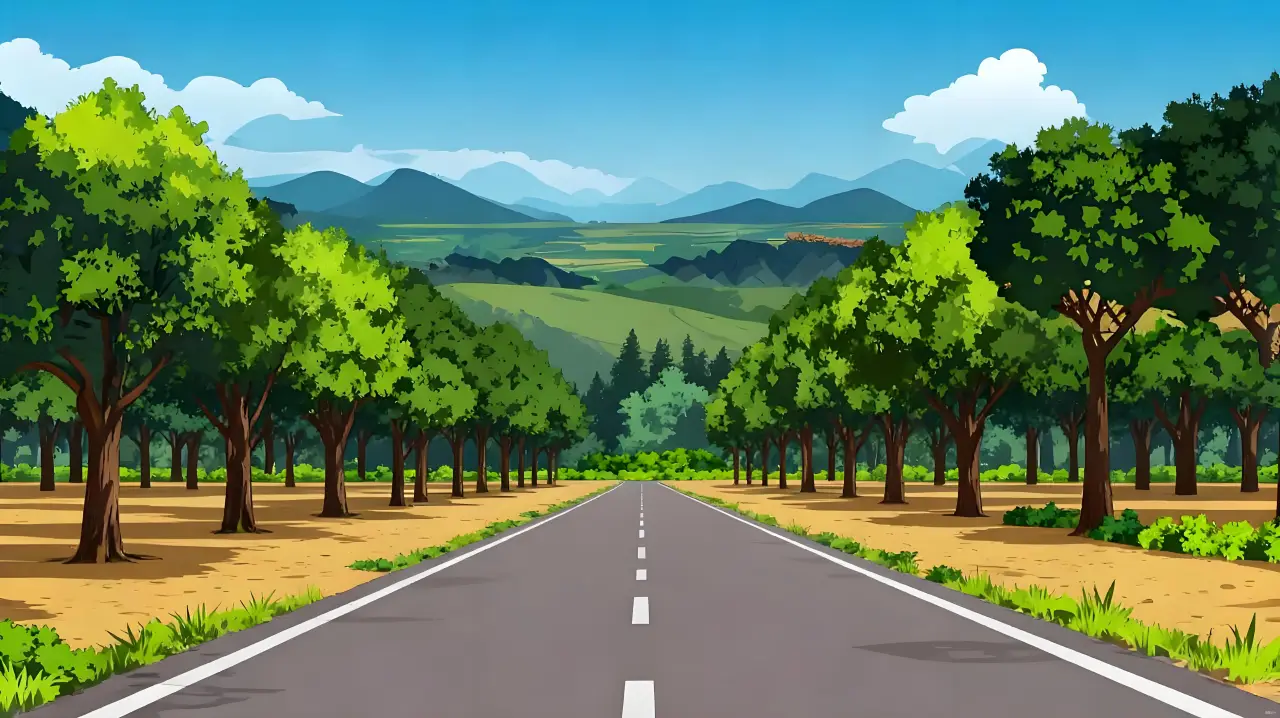 柏油路