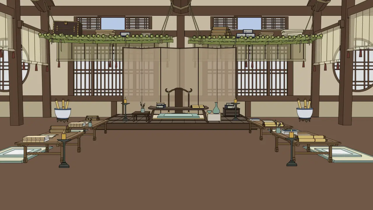 书堂反面
