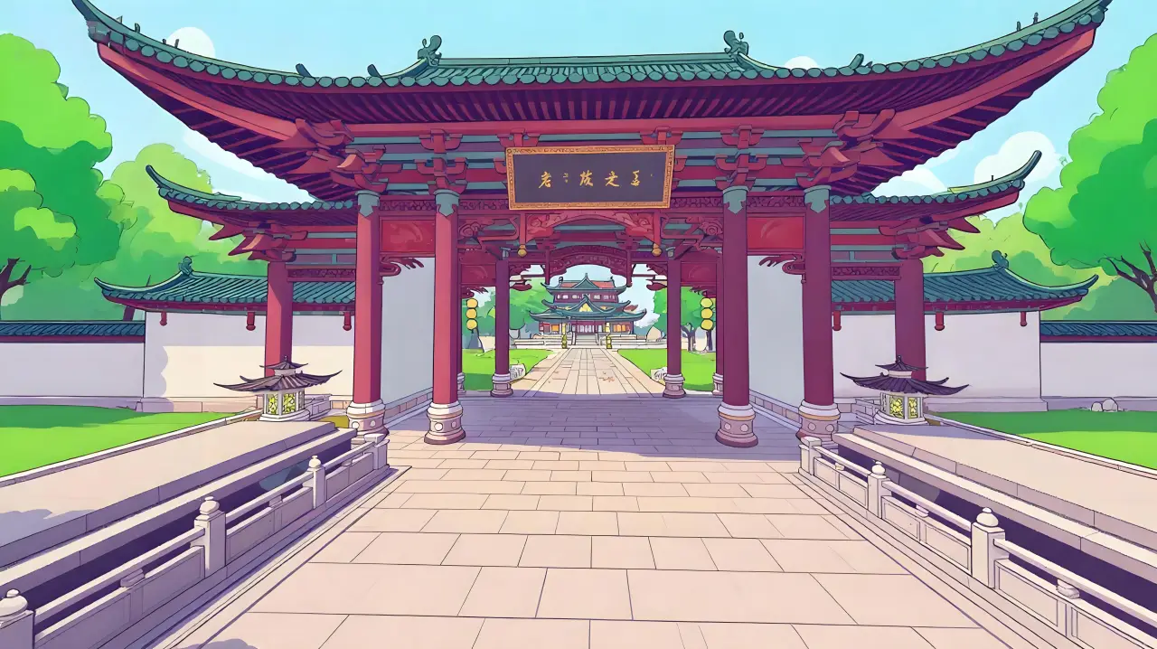 宗门帮会大门