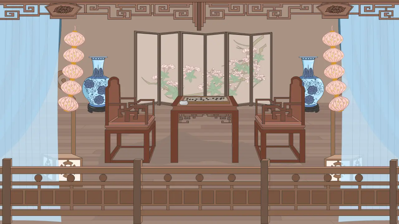 楼台反面
