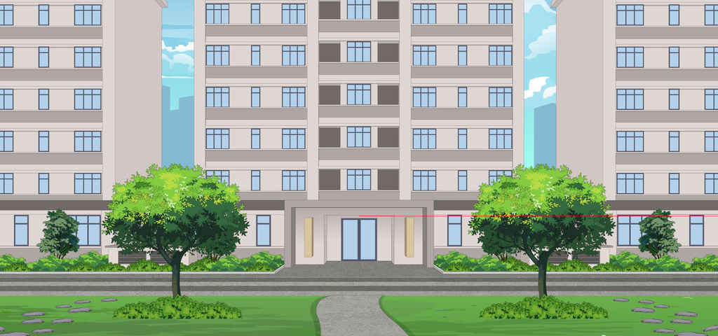 小区内部