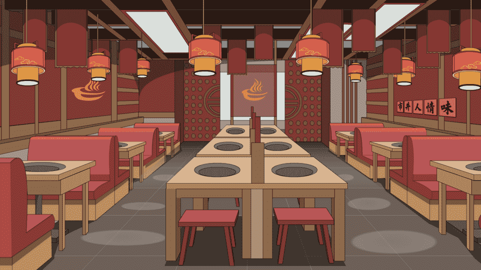火锅店正面
