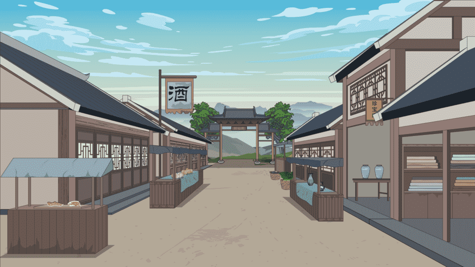 古代集市-正