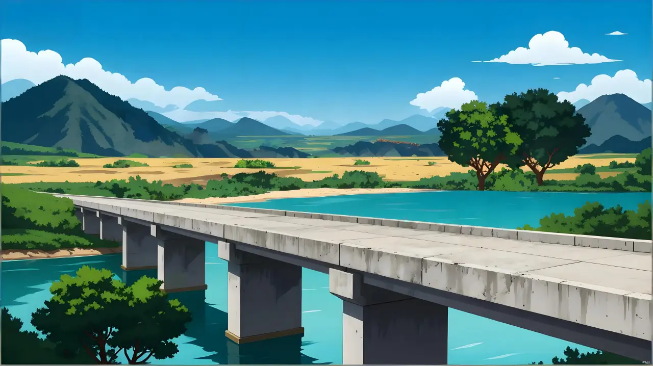 跨河大桥