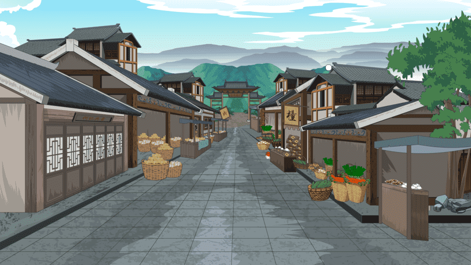 菜市场集市-背