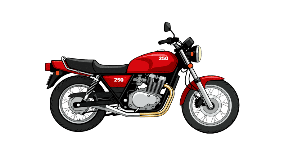 老牌250摩托车