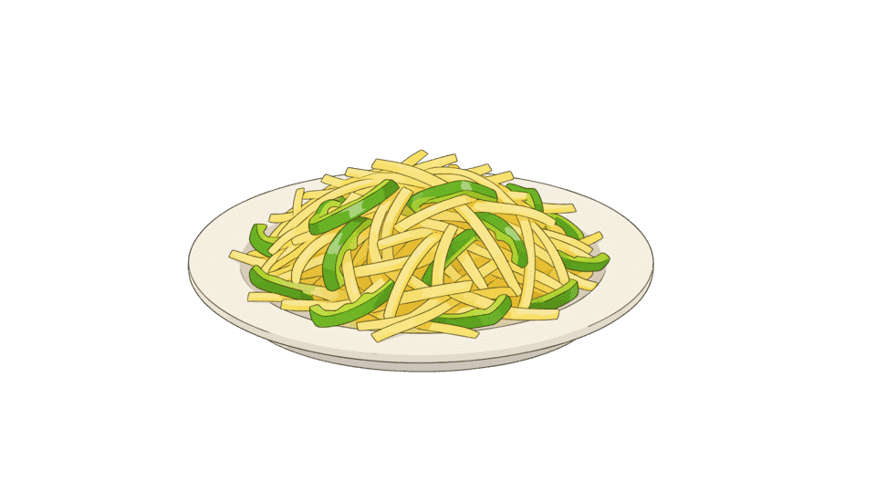 青椒土豆丝