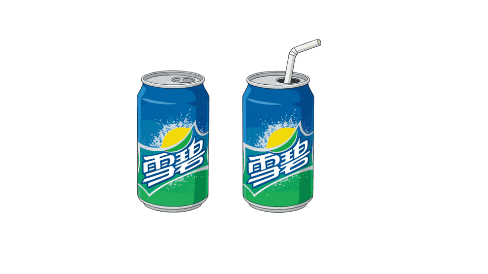 雪碧汽水饮料
