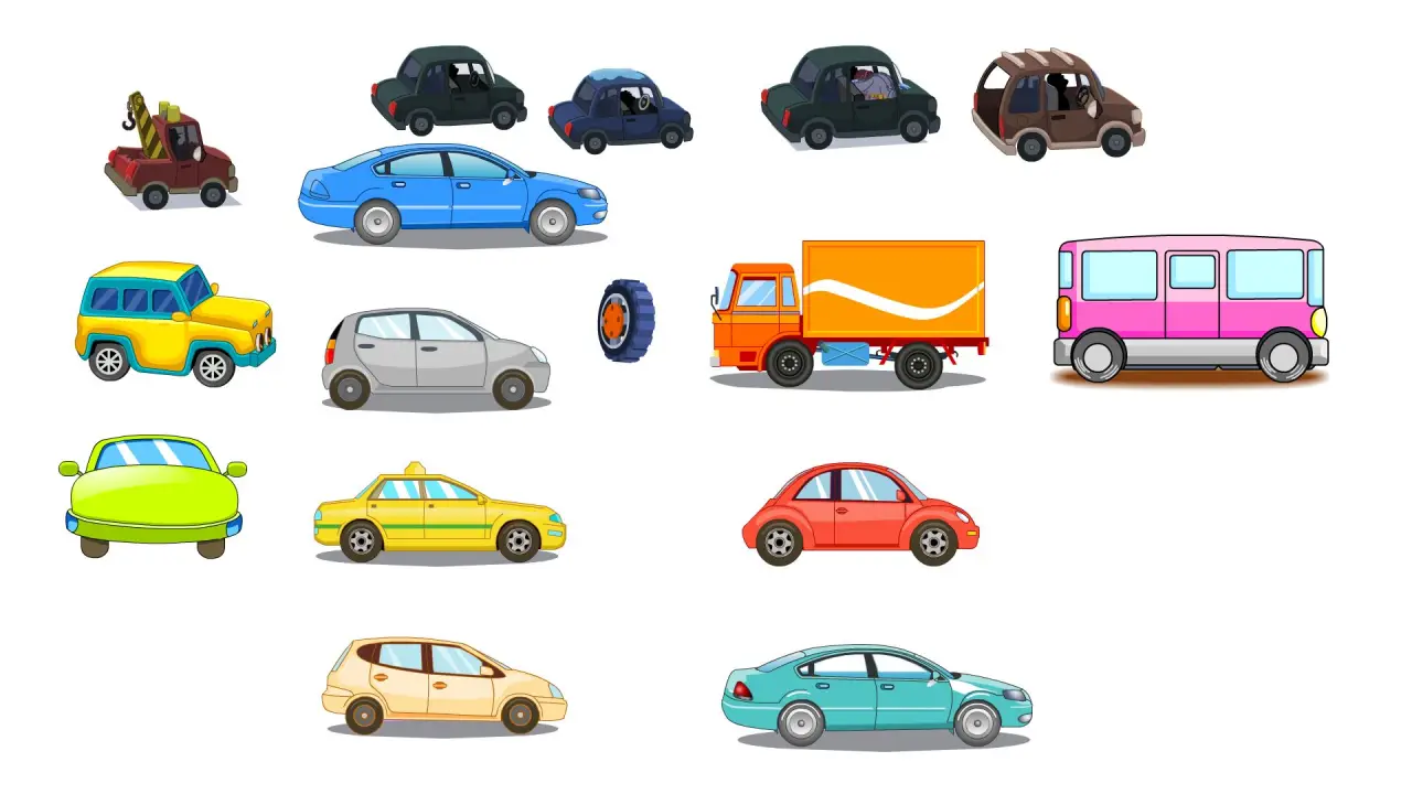 汽车货车出租车