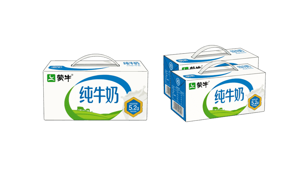 一箱牛奶
