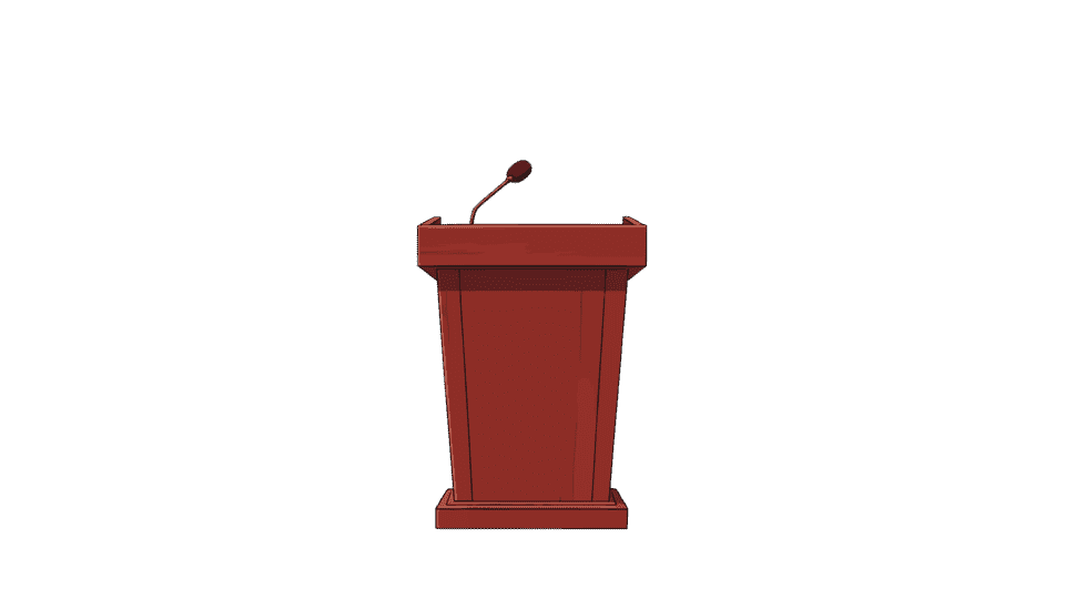 演讲台主席台桌子