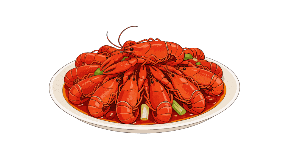 蒜泥小龙虾